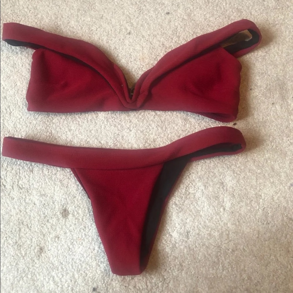 Red bikini
